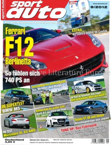 2012 SPORT AUTO MAGAZIN 09 DEUTSCH