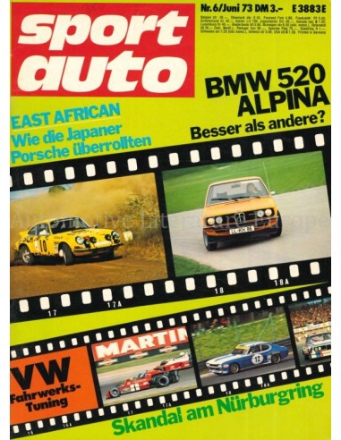 1973 SPORT AUTO MAGAZINE 05 GERMAN