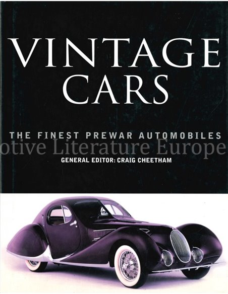 VINTAGE CARS, THE FINEST PREWAR AUTOMOBILES