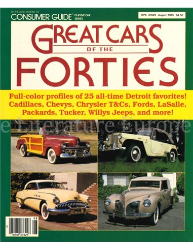 GREAT CARS OF THE FORTIES (CONSUMER GUIDE)