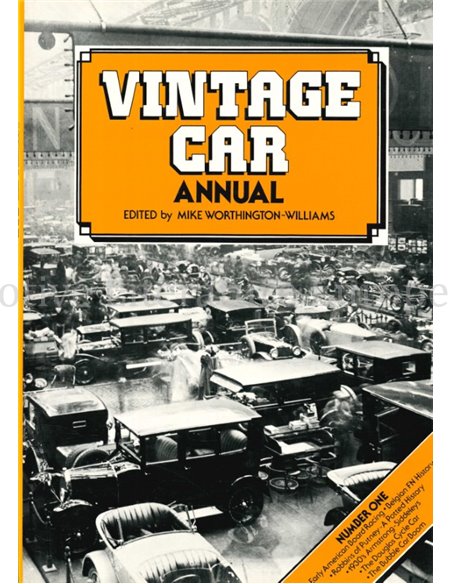 VINTAGE CAR ANNUAL (NUMBER ONE)