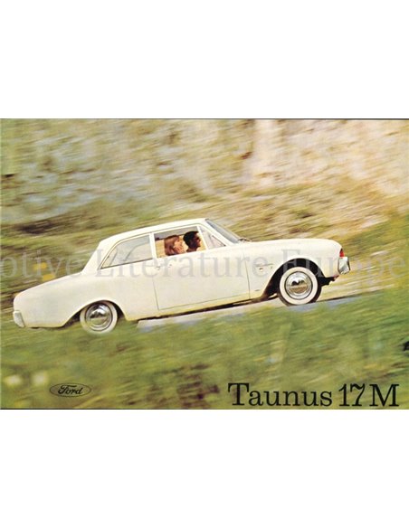 1964 FORD TAUNUS 17M BROCHURE NEDERLANDS