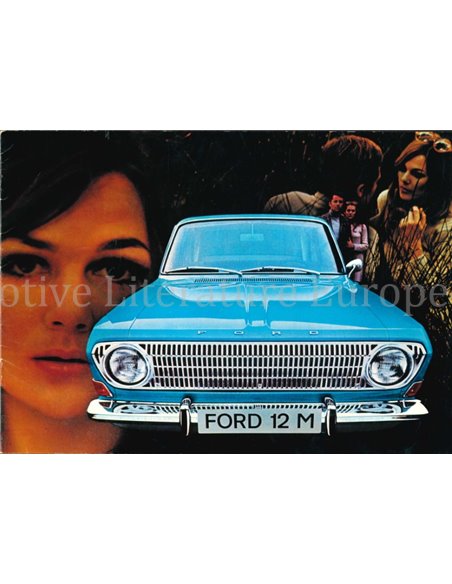 1965 FORD TAUNUS 12M BROCHURE DUTCH