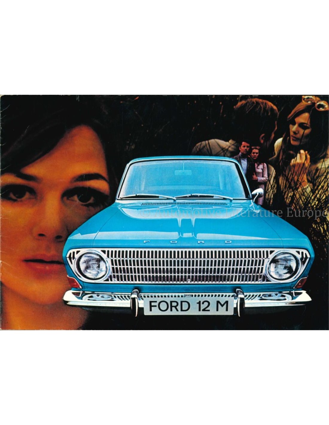 1965 FORD TAUNUS 12M BROCHURE DUTCH