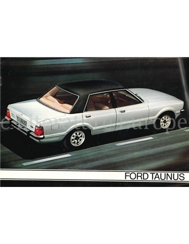 1976 FORD TAUNUS BROCHURE NEDERLANDS