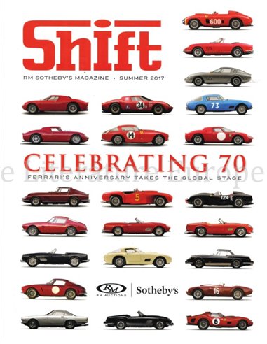 SHIFT, SUMMER 2017  (RM SOTHEBY'S MNAGAZINE)