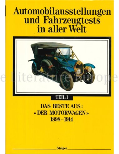 AUTOMOBILAUSSTELLUNGEN UND FAHZEUGTESTS IN ALLER WELT (2 BOEKEN !)