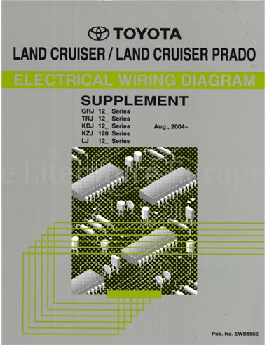 2004 TOYOTA LAND CRUISER | PRADO ELECTRICAL WIRING DIAGRAM ENGLISH