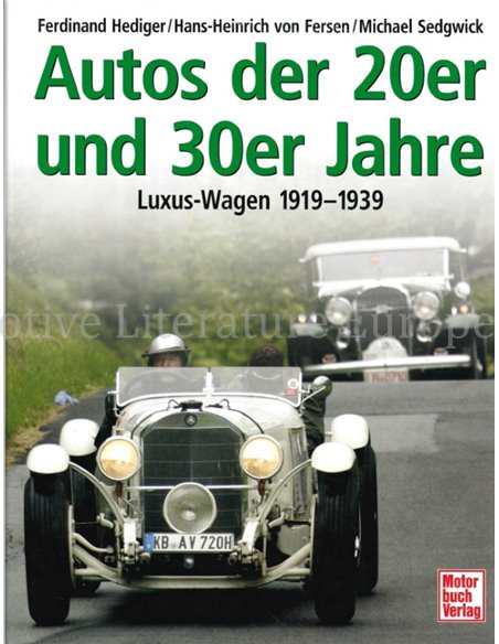 AUTOS DER 20er UND 30er JAHRE, LUXUS-WAGEN 1919-1939