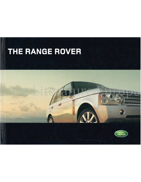 2005 RANGE ROVER HARDCOVER BROCHURE DUITS