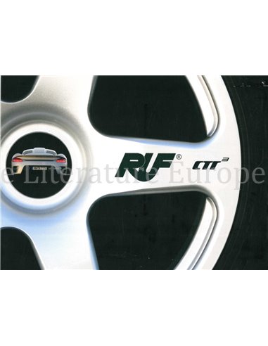 2010 RUF CTR 3 BROCHURE DUITS | ENGELS