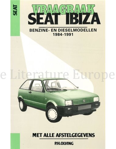 1984 - 1991 SEAT IBIZA  BENZIN | DIESEL REPARATURANLEITUNG NIEDERLÄNDISCH