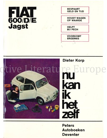 FIAT 600 D | E | JAGST (NU KAN IK HET ZELF) REPARATURANLEITUNG NIEDERLÄNDISCH