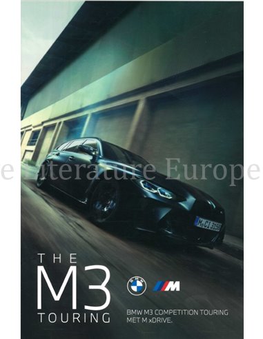 2022 BMW M3 TOURING BROCHURE NEDERLANDS