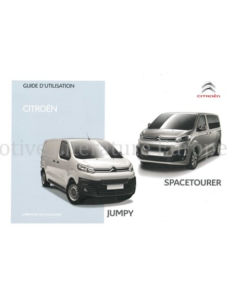 2016 CITROËN JUMPY | SPACETOURER INSTRUCTIEBOEKJE FRANS