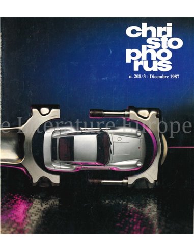 1987 PORSCHE CHRISTOPHORUS MAGAZIN 208 ITALIËNISCH