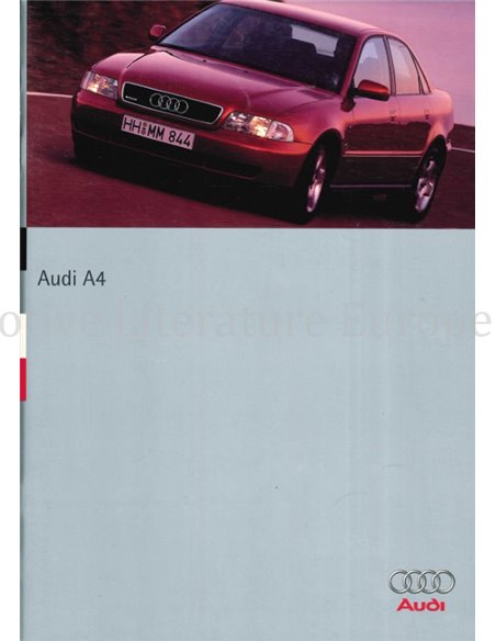 1995 AUDI A4 BROCHURE FRANS