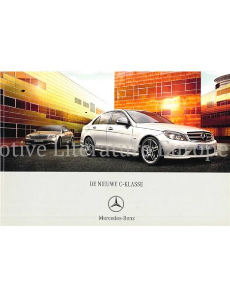 2007 MERCEDES BENZ C KLASSE SEDAN BROCHURE NEDERLANDS