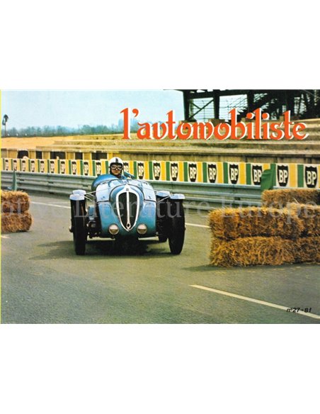 1972 L'AUTOMOBILISTE MAGAZINE 27 FRANS