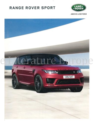 2018 RANGE ROVER SPORT BETRIEBSANLEITUNG FRANZÖSISCH