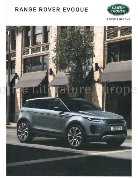 2018 RANGE ROVER EVOQUE BETRIEBSANLEITUNG NIEDERLÄNDISCH