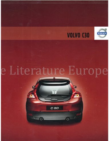 2008 VOLVO C30 PROSPEKT NIEDERLÄNDISCH