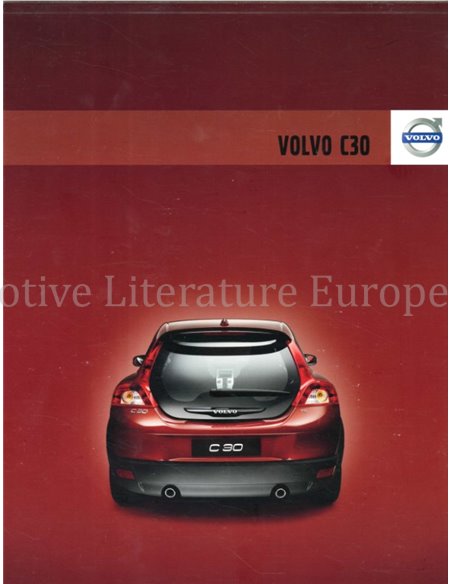 2008 VOLVO C30 PROSPEKT NIEDERLÄNDISCH