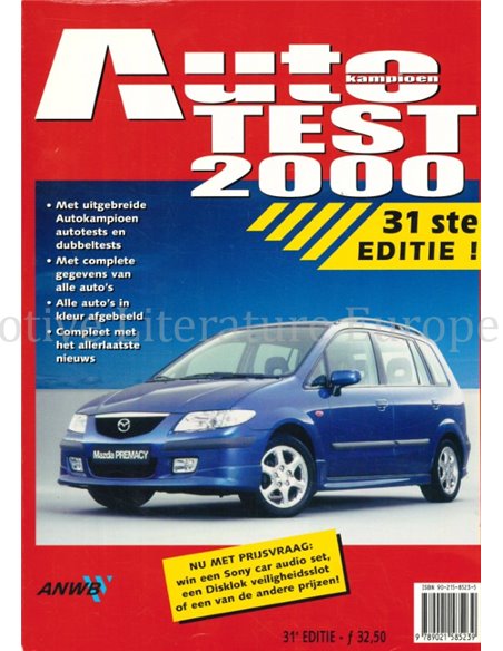 2000 AUTOTEST JAARBOEK NEDERLANDS