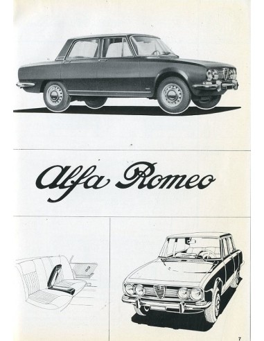 1968 ALFA ROMEO 1750 BERLINA BETRIEBSANLEITUNG DEUTSCH