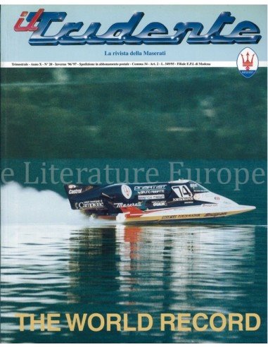 1996 RIVISTA DEL CLUB MASERATI IL TRIDENTE MAGAZINE