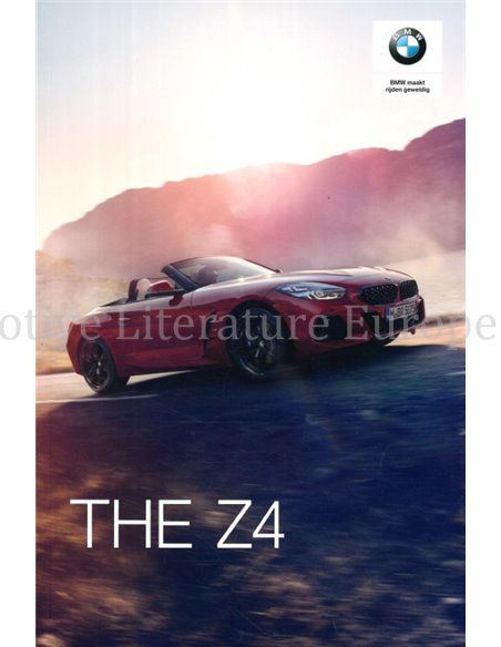 2019 BMW Z4 BROCHURE NEDERLANDS