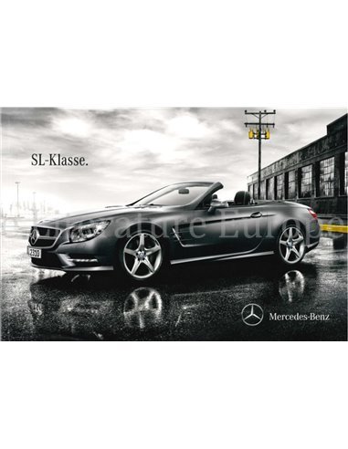 2012 MERCEDES BENZ SL CLASS BROCHURE GERMAN