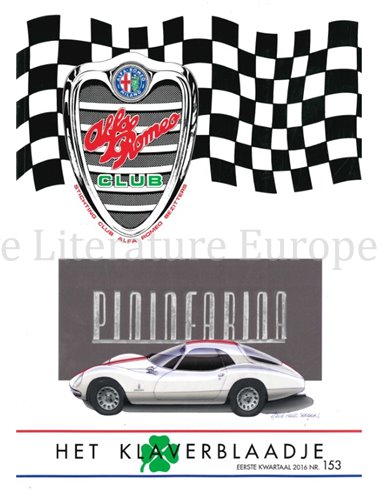 2016 ALFA ROMEO CLUB HET KLAVERBLAADJE 153 NIEDERLANDISCH