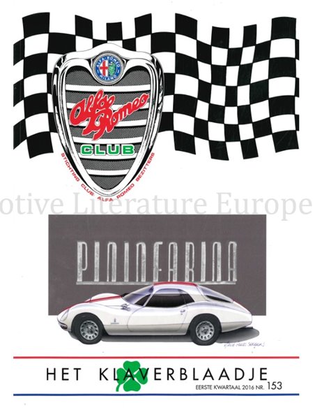 2016 ALFA ROMEO CLUB HET KLAVERBLAADJE 153 DUTCH