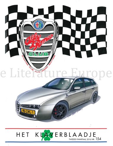 2016 ALFA ROMEO CLUB HET KLAVERBLAADJE 154 NIEDERLANDISCH