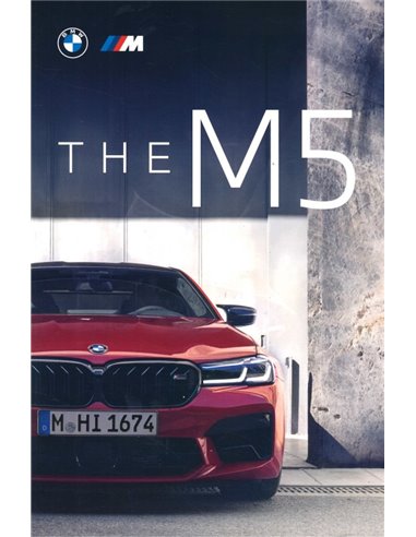 2020 BMW M5 BROCHURE DUITS