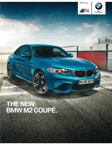 2015 BMW M2 COUPÉ BROCHURE ENGELS