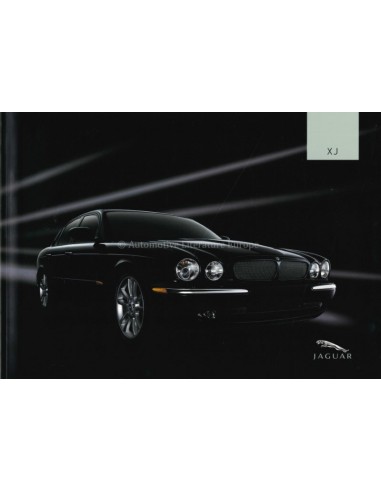 2004 JAGUAR XJ BROCHURE NEDERLANDS