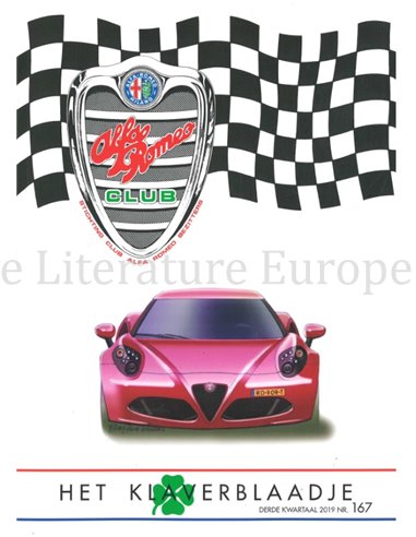 2019 ALFA ROMEO CLUB HET KLAVERBLAADJE 167 NIEDERLANDISCH