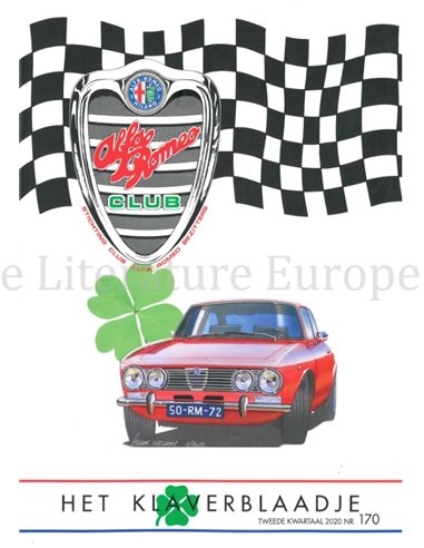 2020 ALFA ROMEO CLUB HET KLAVERBLAADJE 170 NEDERLANDS