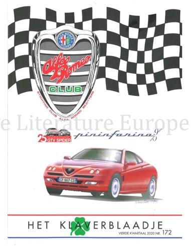 2020 ALFA ROMEO CLUB HET KLAVERBLAADJE 172 NEDERLANDS