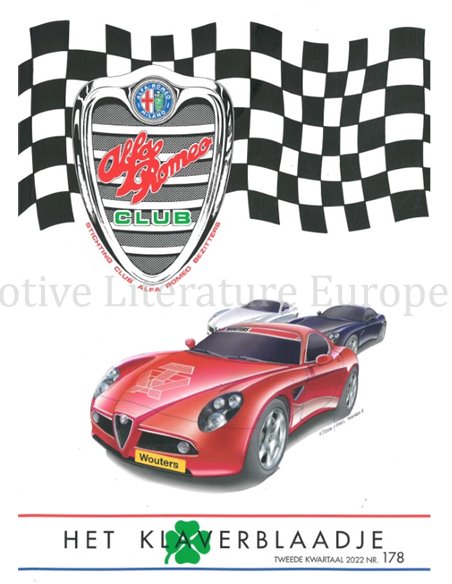 2022 ALFA ROMEO CLUB HET KLAVERBLAADJE 178 NEDERLANDS