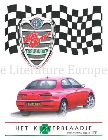 2022 ALFA ROMEO CLUB HET KLAVERBLAADJE 179 NEDERLANDS