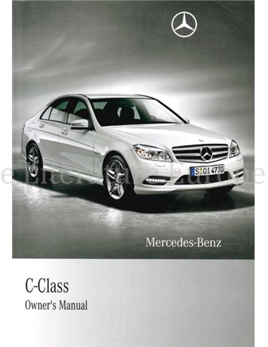 2010 MERCEDES BENZ C CLASS SALOON OWNERS MANUAL ENGLISH