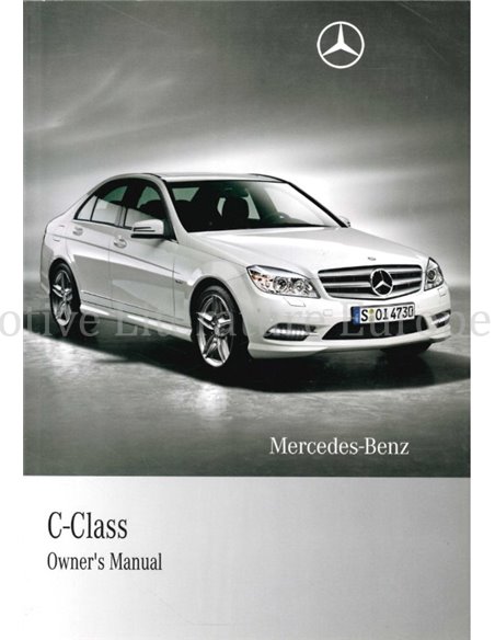 2010 MERCEDES BENZ C CLASS SALOON OWNERS MANUAL ENGLISH