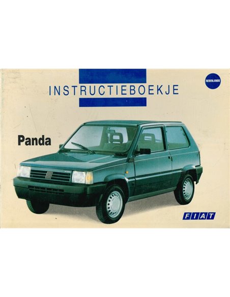 1994 FIAT PANDA BETRIEBSANLEITUNG NIEDERLÄNDISCH