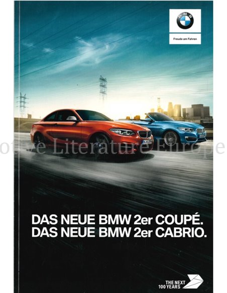 2017 BMW 2 SERIES COUPÉ | CONVERTIBLE BROCHURE GERMAN