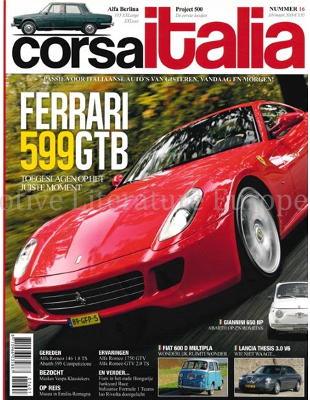 2016 CORSA ITALIA MAGAZINE 16 DUTCH