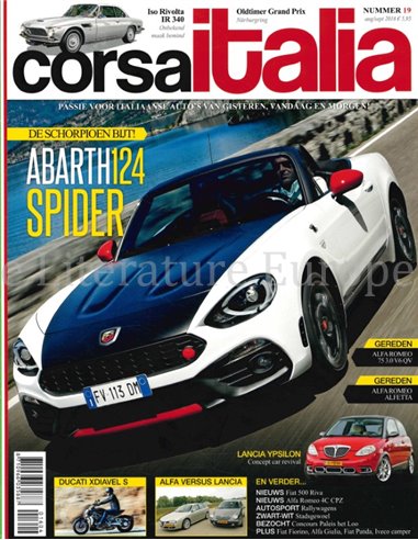 2016 CORSA ITALIA MAGAZINE 19 NEDERLANDS