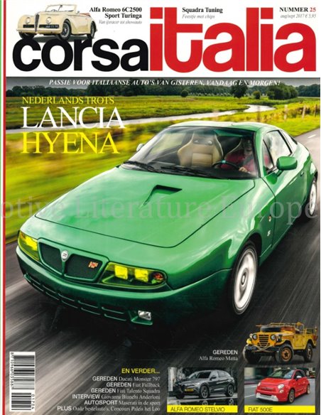 2017 CORSA ITALIA MAGAZINE 25 DUTCH